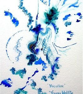 Vocalise (mixed media)