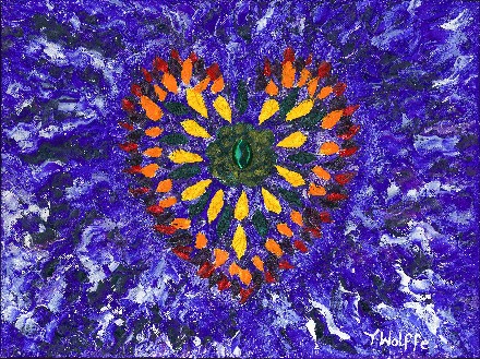 Heartbreak (water mixable oils on canvas board)