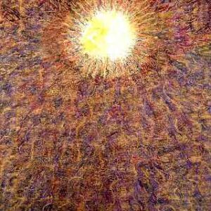 Into The Light (mixed media on canvas)