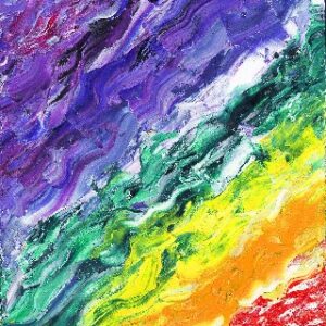 The Storm is Over (water mixable oils on canvas board)