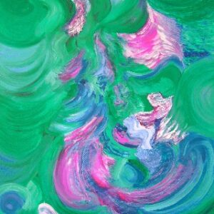 Besame (water mixable oils on canvas)
